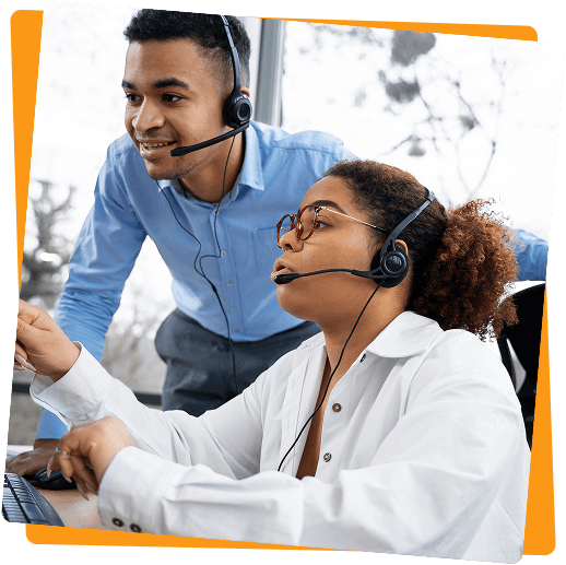 Customer support team
